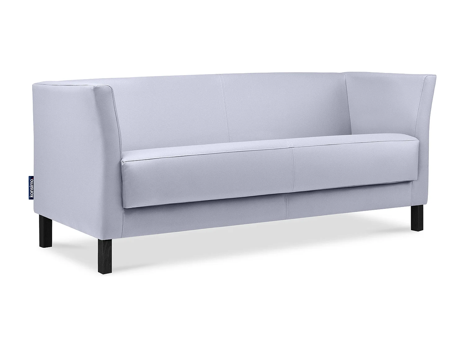 Modernes  Sofa 3 Sitzer aus Kunstleder - grau - ESPECTO