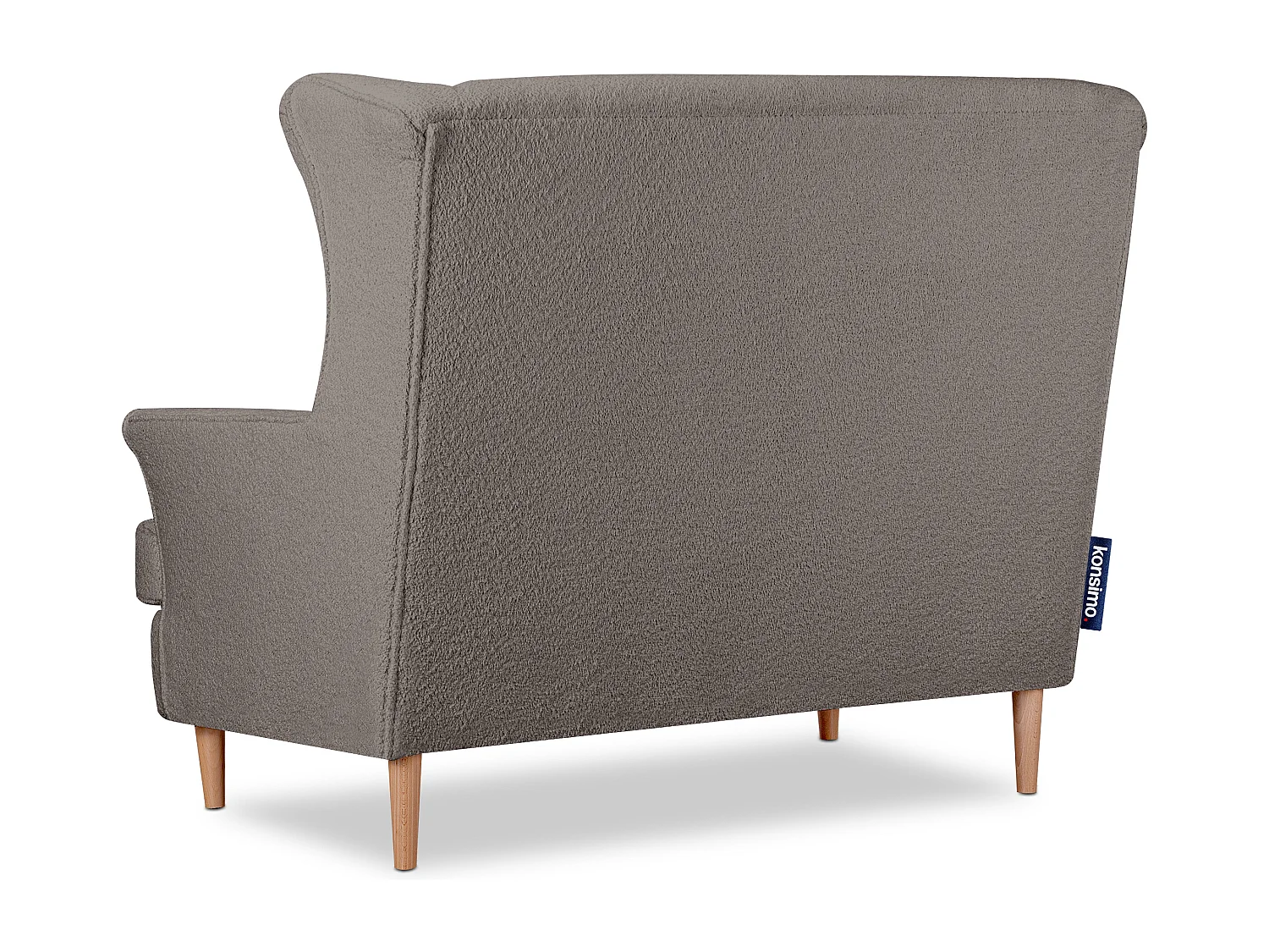 Fauteuil classique deux places - Beige - STRALIS