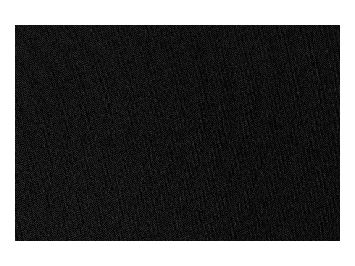 Ecksofa 3/4 Sitzer links - Schwarz - TAGIO