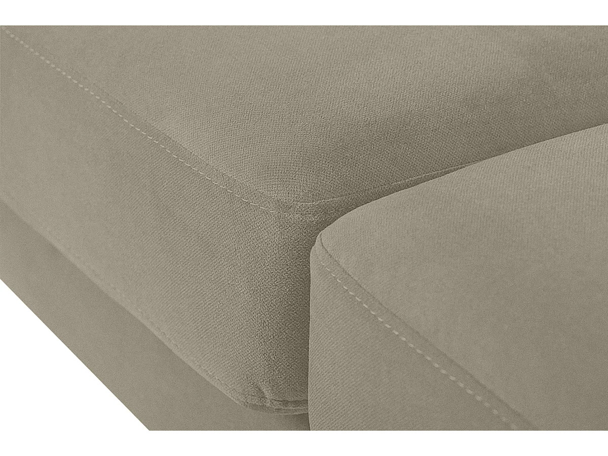 Ecksofa 3/4 Sitzer - Beige - TAGIO