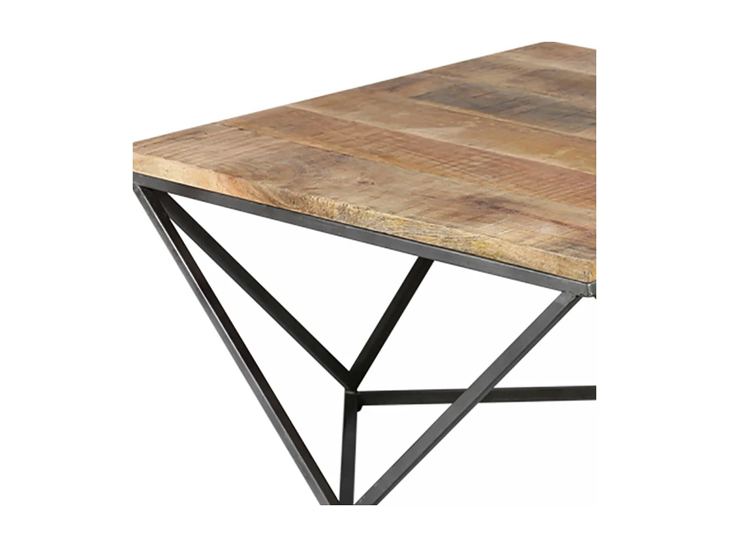 INDUS - Table Basse Carrée Pivoté