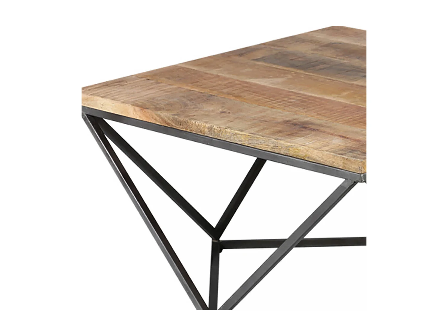 INDUS - Table Basse Carrée Pivoté