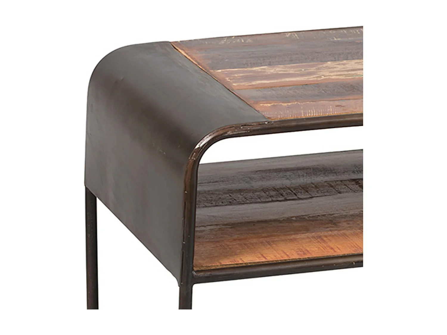 REPLAY - Table Basse Rectangulaire Aspect Vieilli