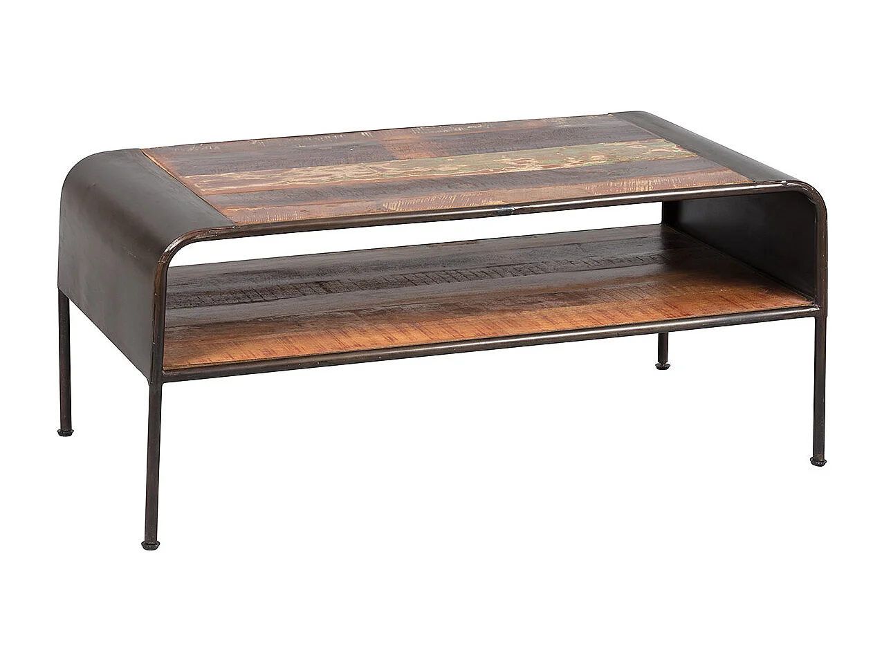 REPLAY - Table Basse Rectangulaire Aspect Vieilli