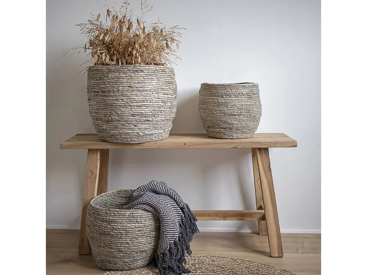 SITJES - Banc 2 Places en Teck Massif Naturel