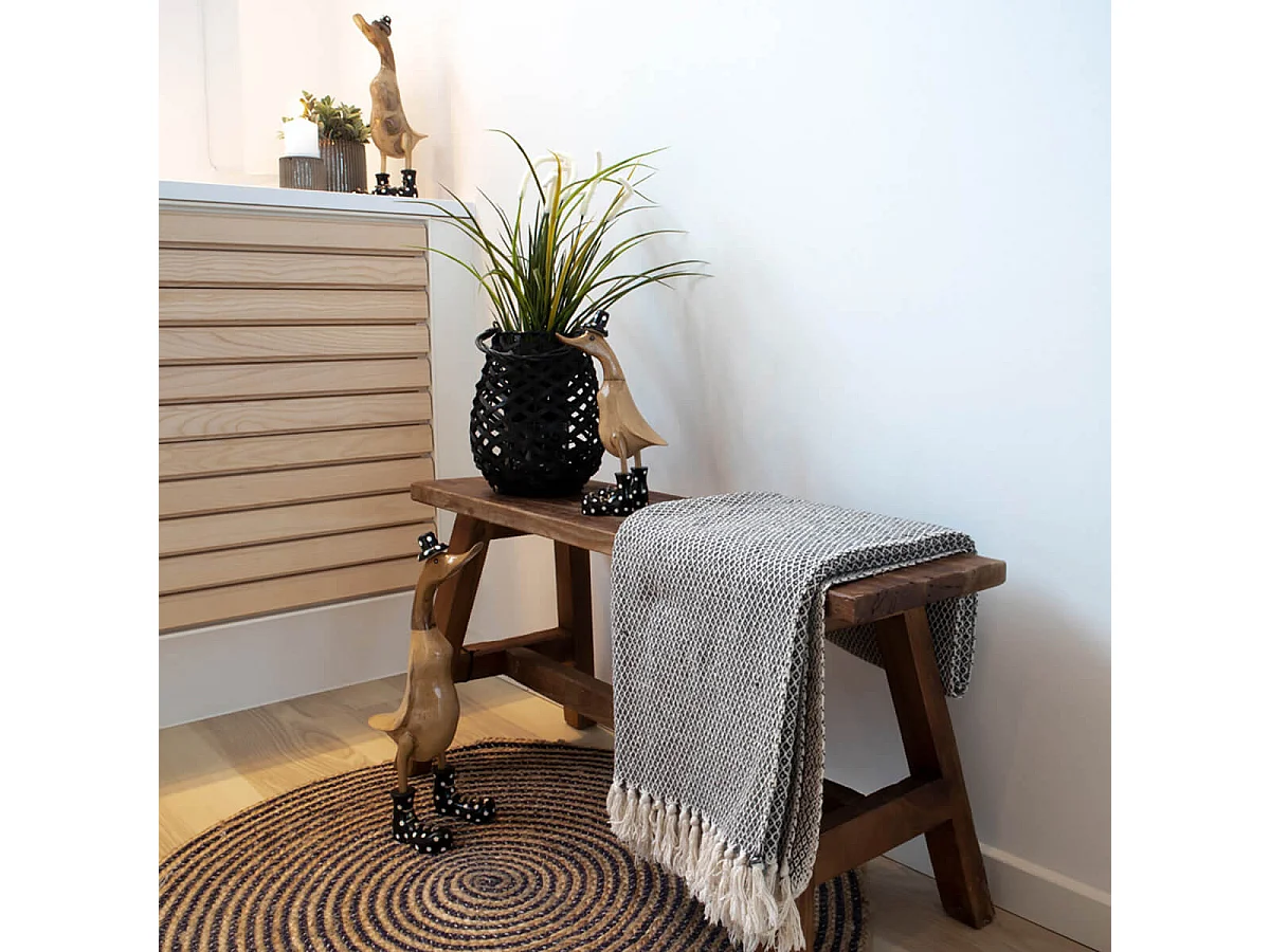 SITJES - Banc 2 Places en Teck Massif Naturel