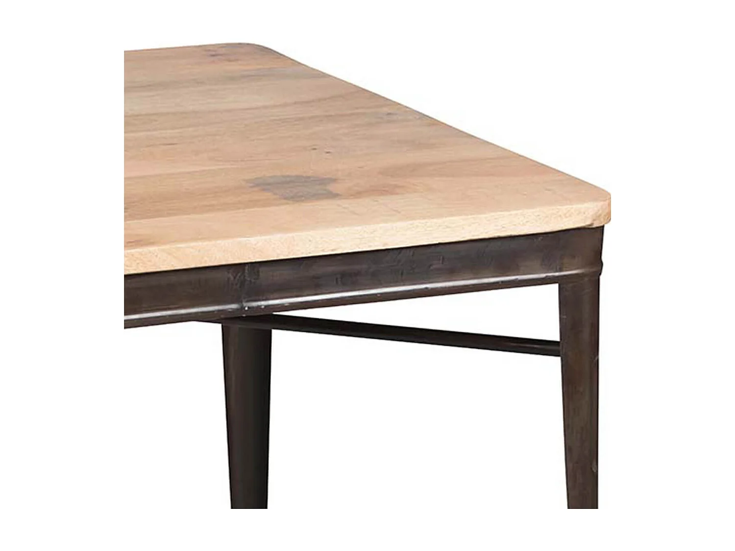 REPLAY - Table Repas Carrée 100cm Aspect Vieilli