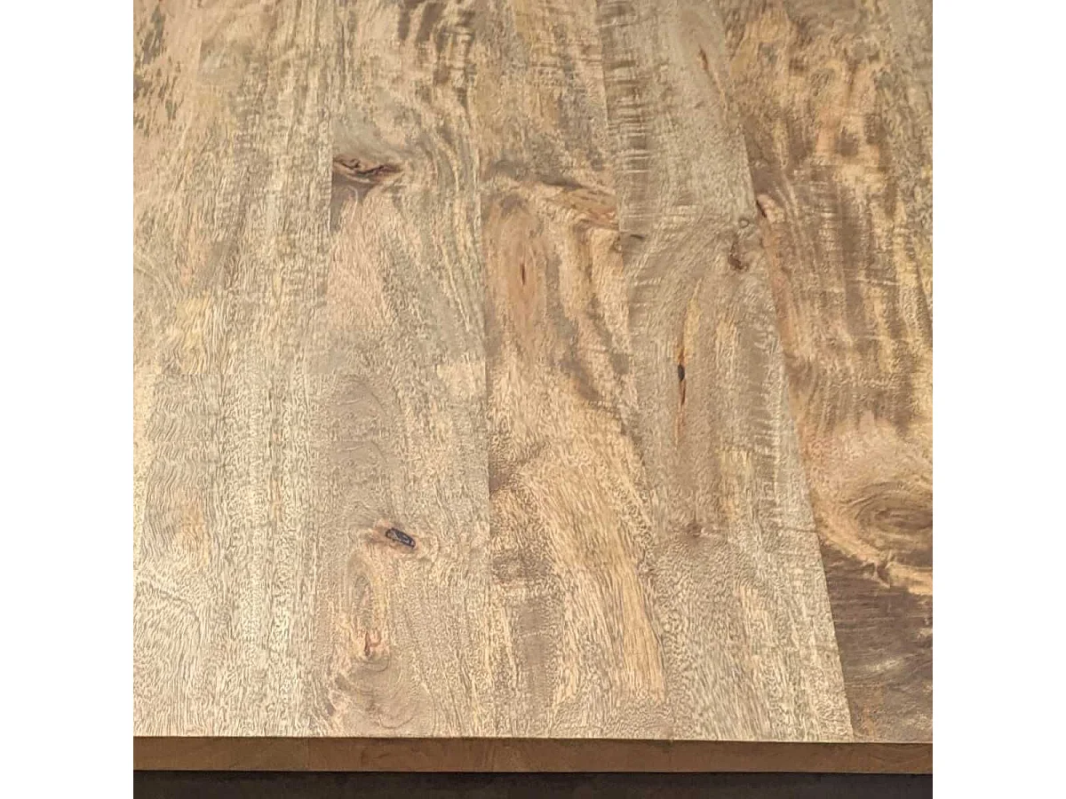 REPLAY - Table Repas Carrée 100cm Aspect Vieilli