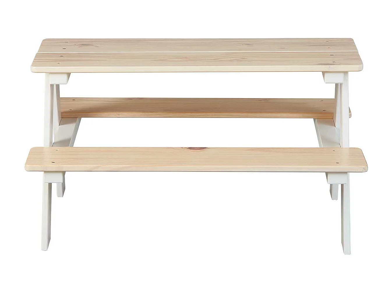 ANDERS - Table avec Bancs pour Enfant