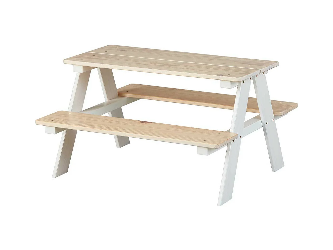 ANDERS - Table avec Bancs pour Enfant