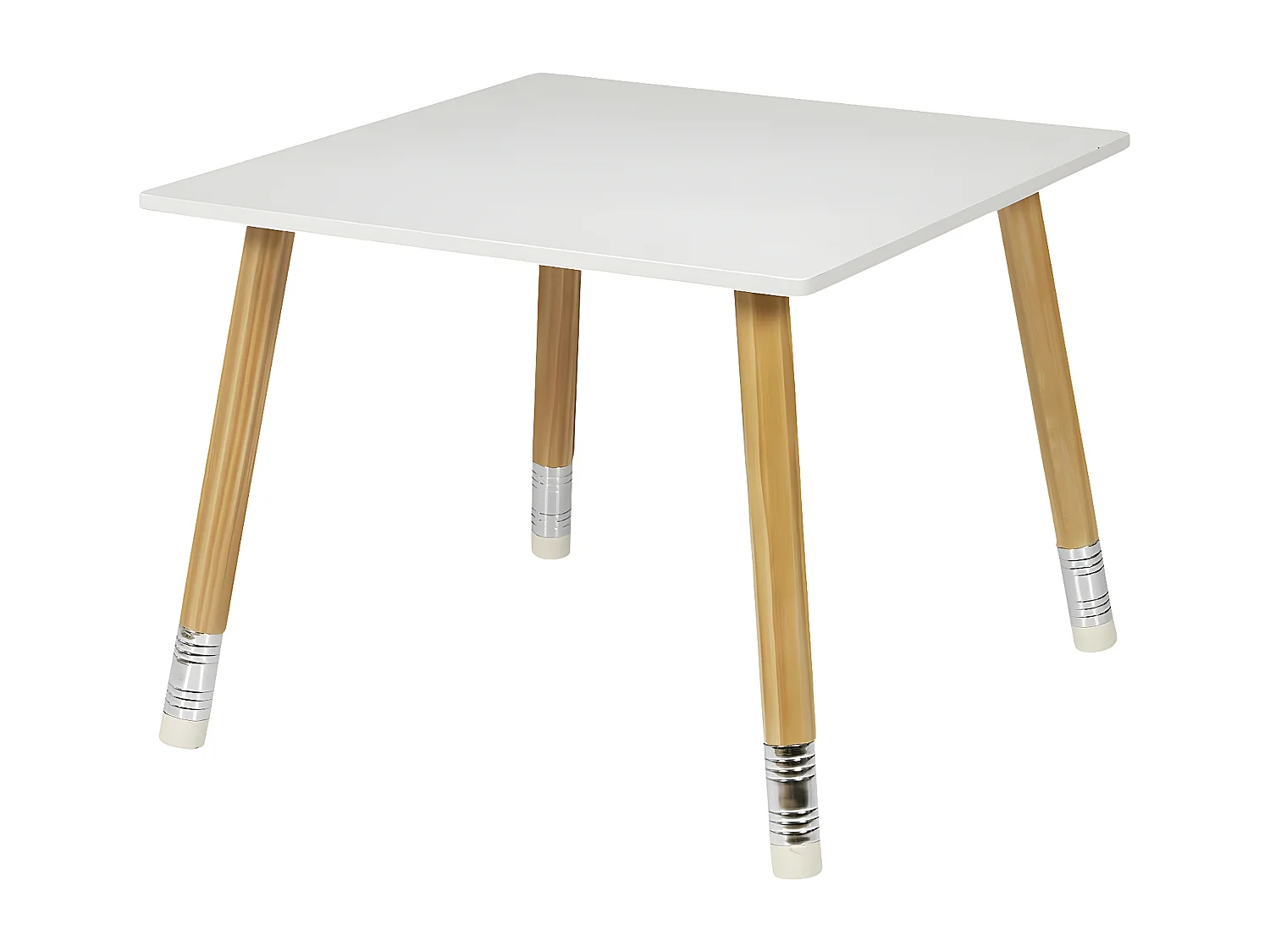 LAPIS - Ensemble Table et 2 Chaises Enfant Base Crayons
