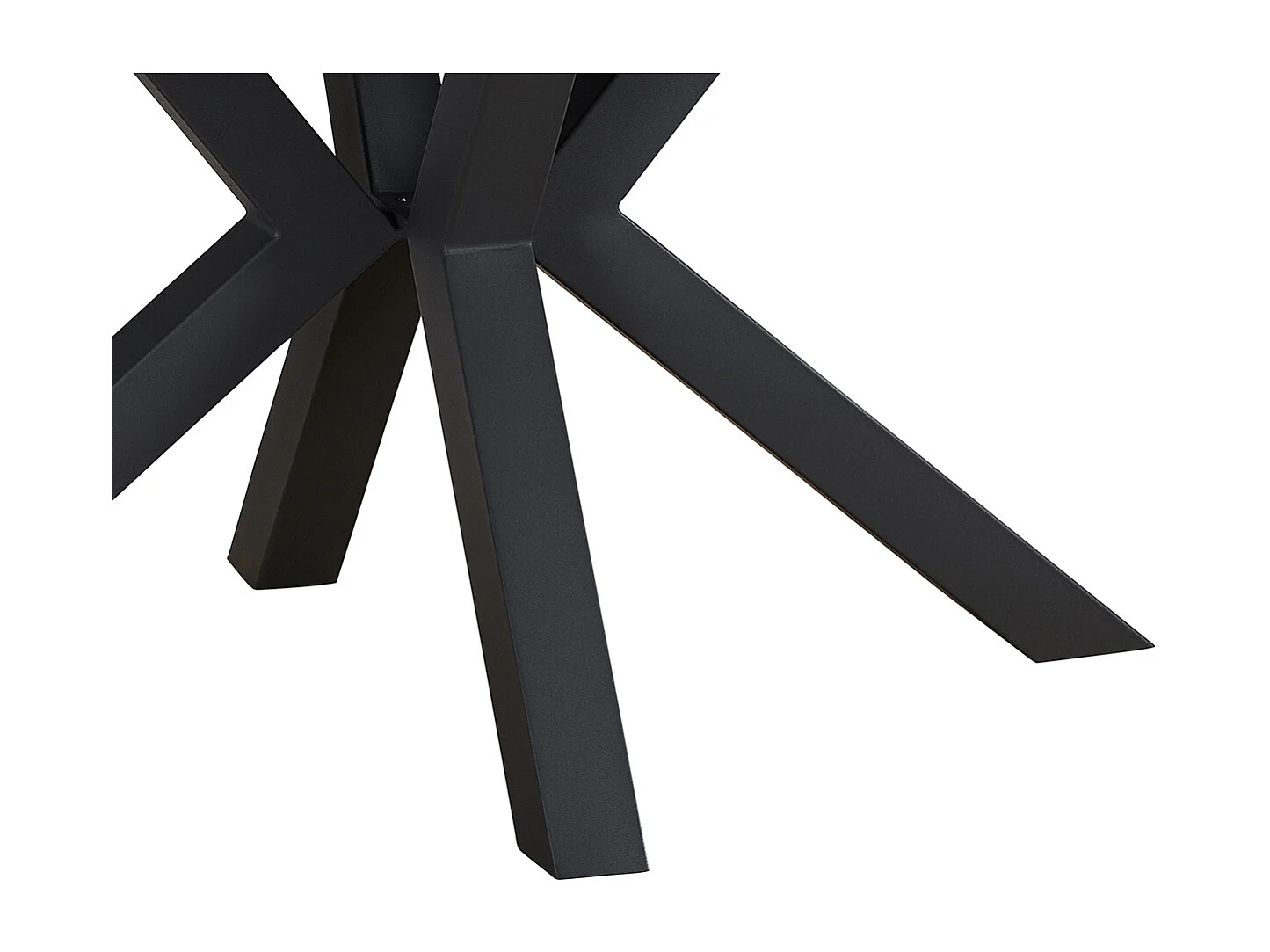 PILOM - Table de Repas Allongeable Céramique Marron