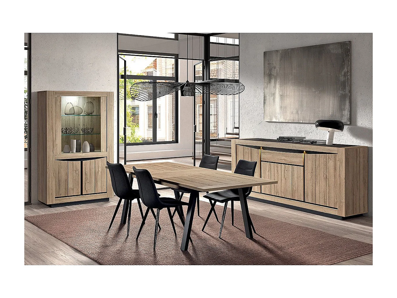 HORATIO - Table Rectangulaire Allongeable