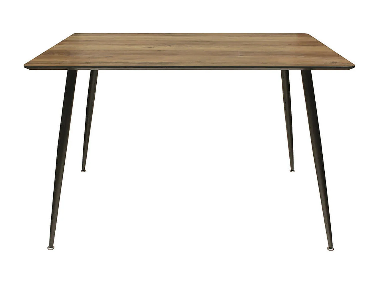 TIANY - Table Repas Rectangulaire Effet Bois