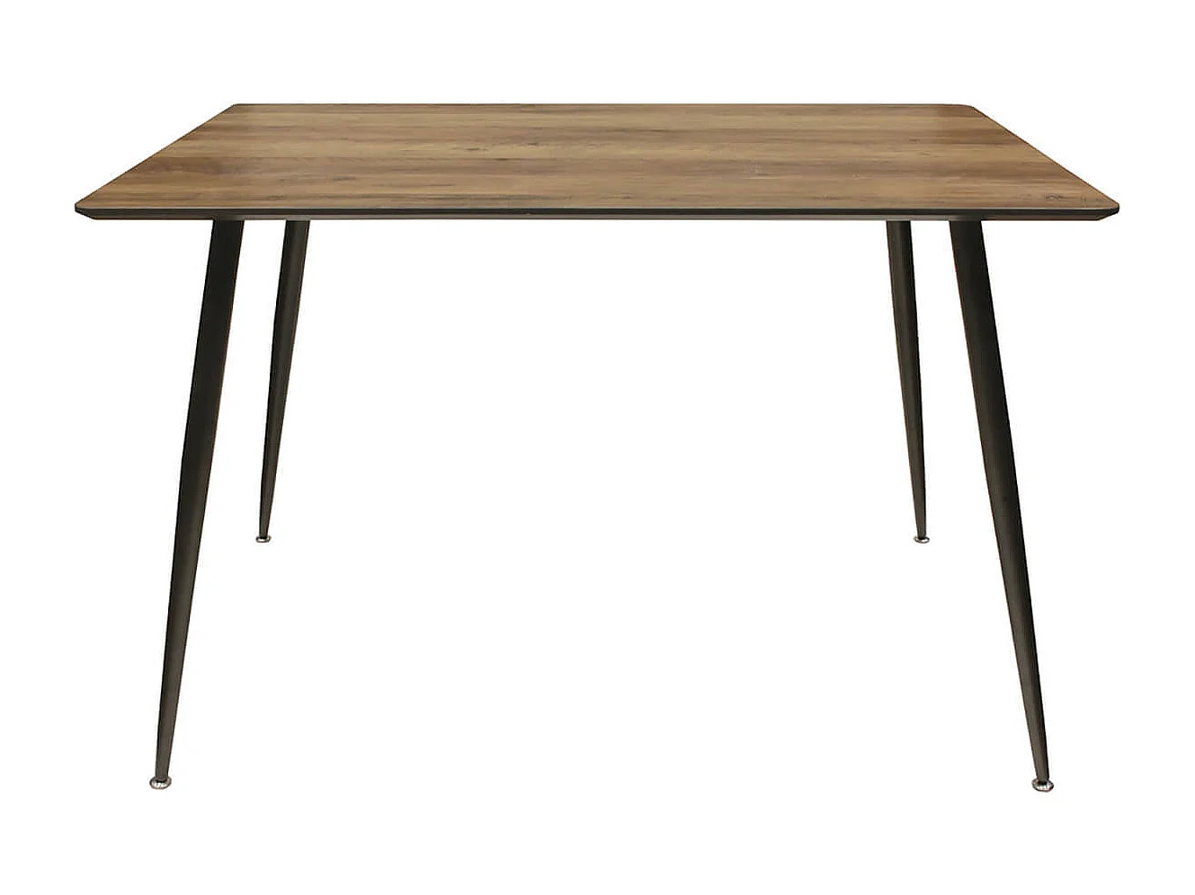 TIANY - Table Repas Rectangulaire Effet Bois