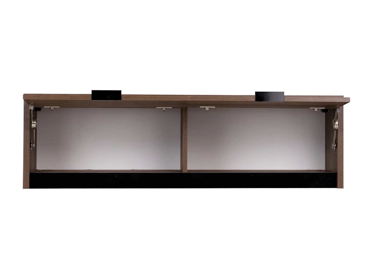 Hängeschrank mit Türen - braun - MERO