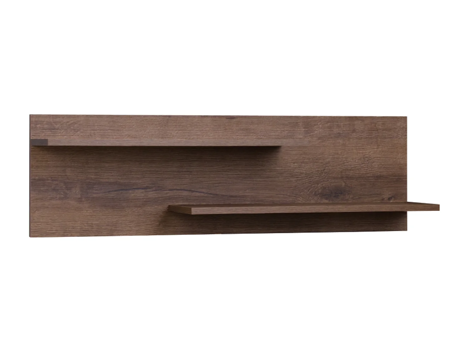 Hängeregal mit 2 Einlegeböden - braun - MERO