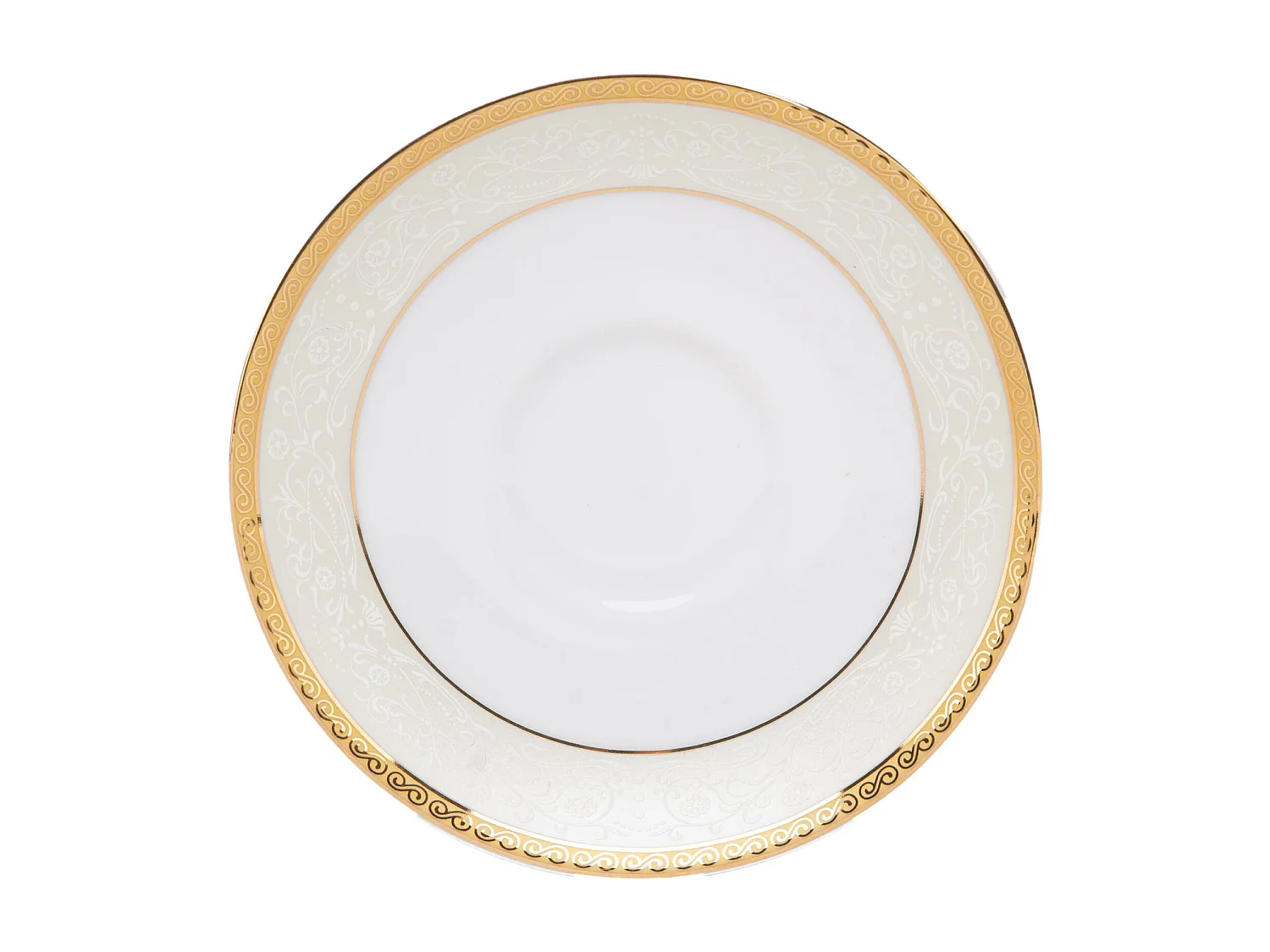 Teeservice für 6 Personen (12 Artikel) - Porzellan - Gold - AGAWA GOLD