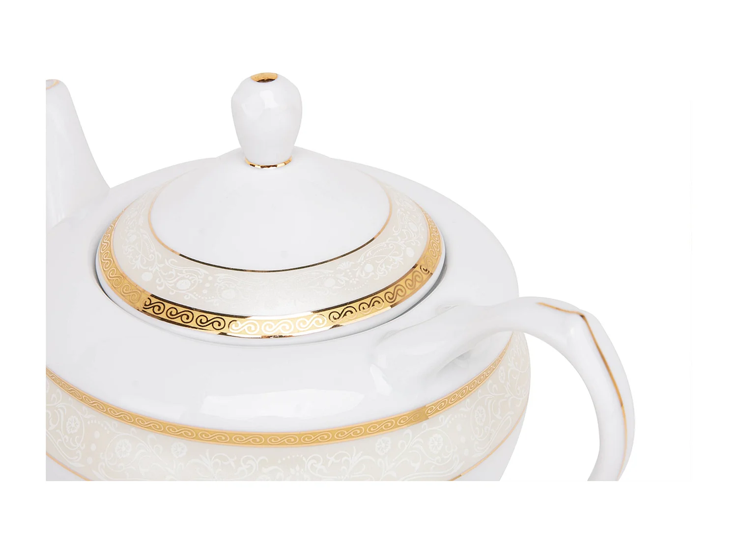 Teeservice für 6 Personen (15 Artikel) - Porzellan - Gold - AGAWA GOLD