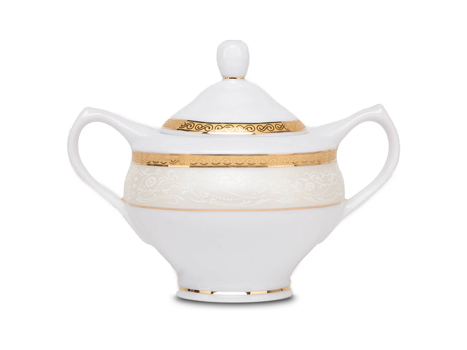 Teeservice für 6 Personen (15 Artikel) - Porzellan - Gold - AGAWA GOLD