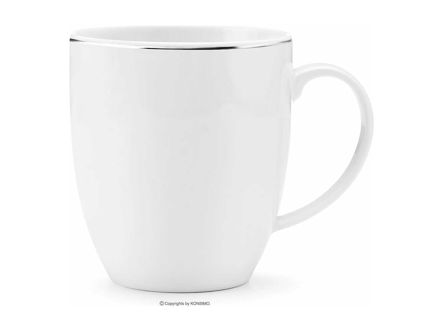 Becher-Set 380ml 6-tlg 6 Personen - Porzellan - Weiß - BOSS