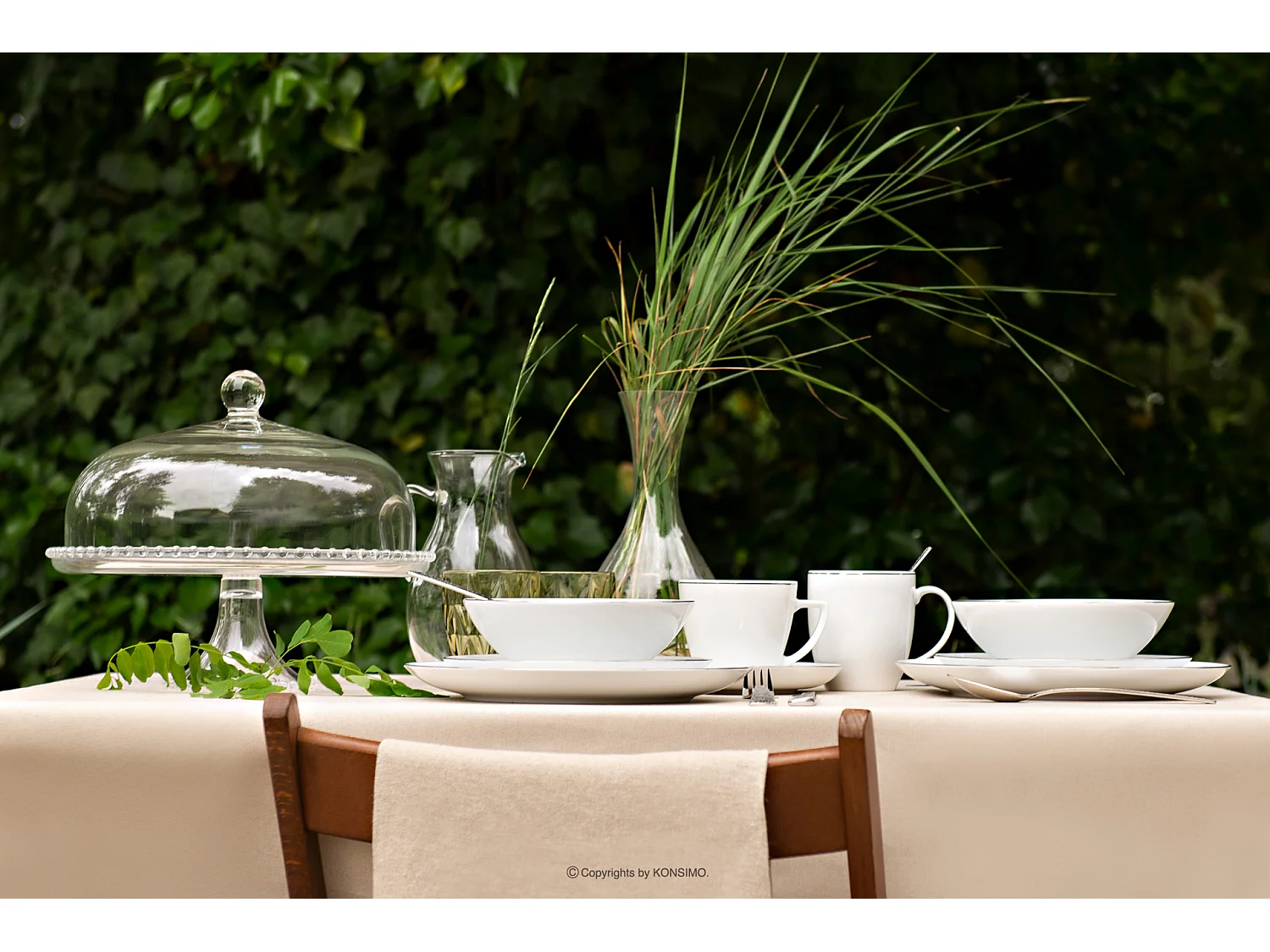 Becher-Set 380ml 6-tlg 6 Personen - Porzellan - Weiß - BOSS