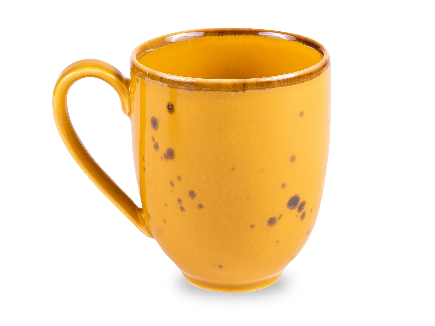 Becher-Set  400ml 6 Personen 6-tlg - Porzellan - Gelb - ALUMINA