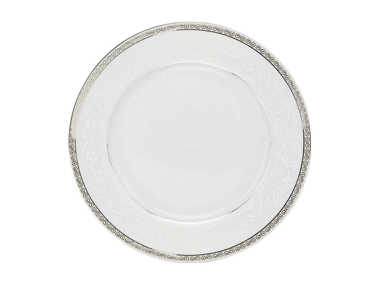 Teeservice für 6 Personen (12 Artikel) - Porzellan - Platin - AGAWA PLATIN