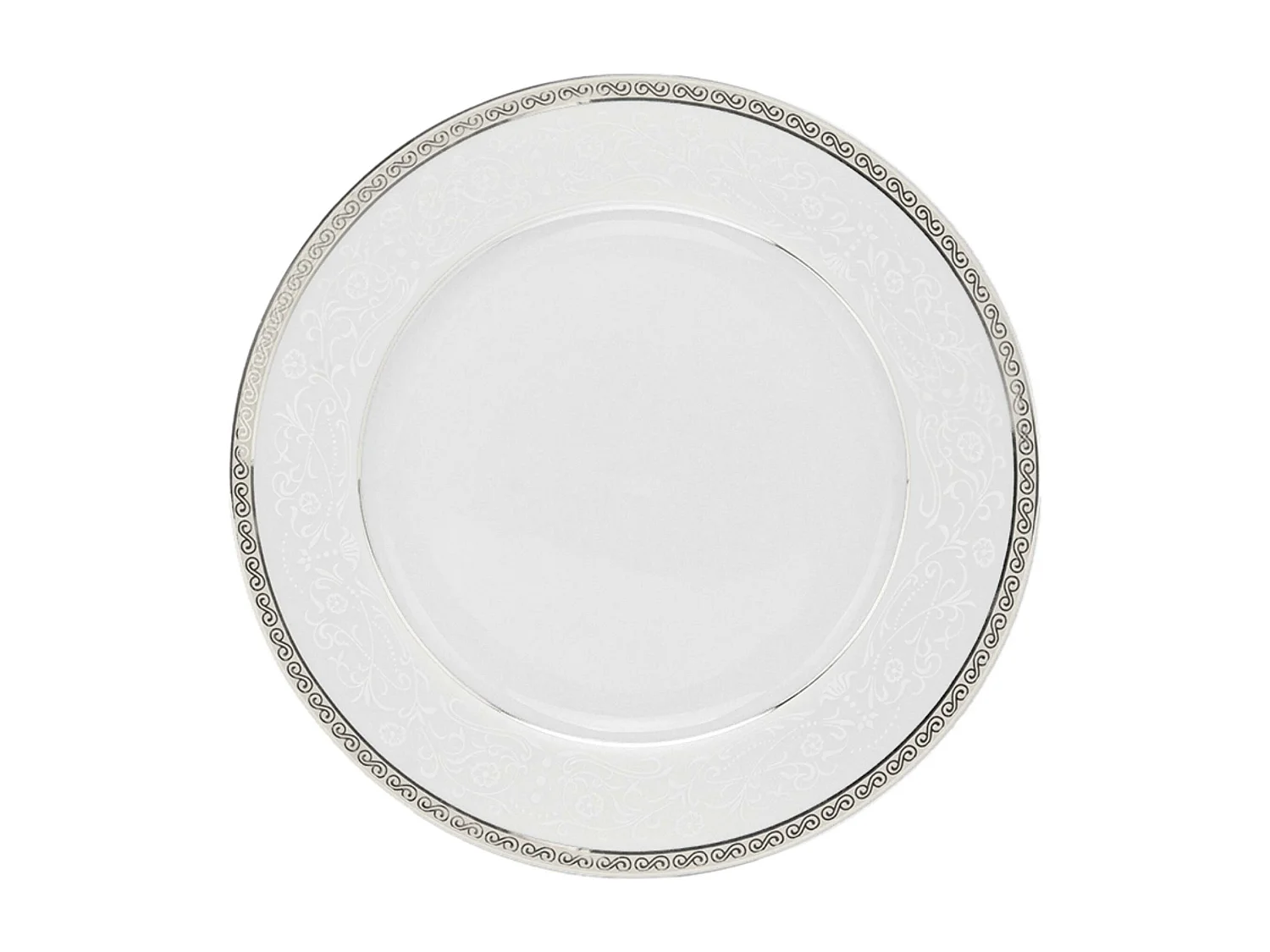 Teeservice für 6 Personen (12 Artikel) - Porzellan - Platin - AGAWA PLATIN