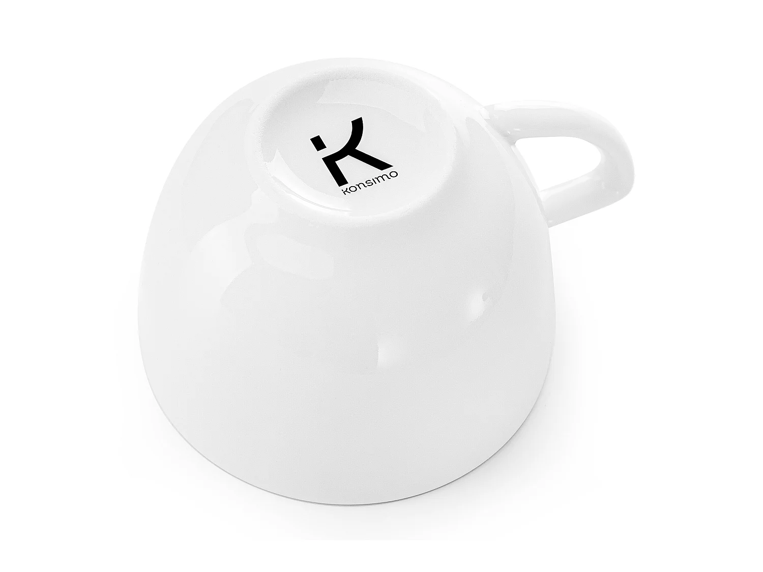 Kaffeetasse mit Untertasse 12 tlg. 6 Pers. - Weiß - CARLINA