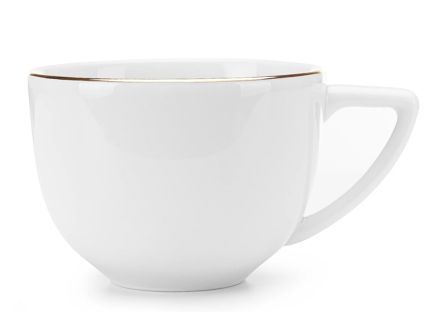 Kaffeetasse mit Untertasse 12 tlg. 6 Pers. - Weiß - CARLINA