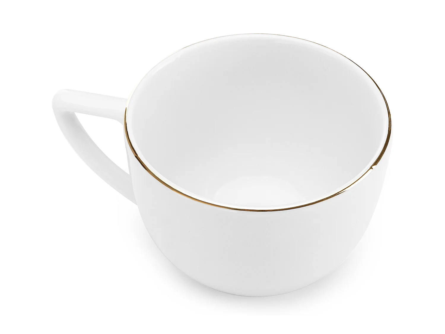 Kaffeetasse mit Untertasse 12 tlg. 6 Pers. - Weiß - CARLINA