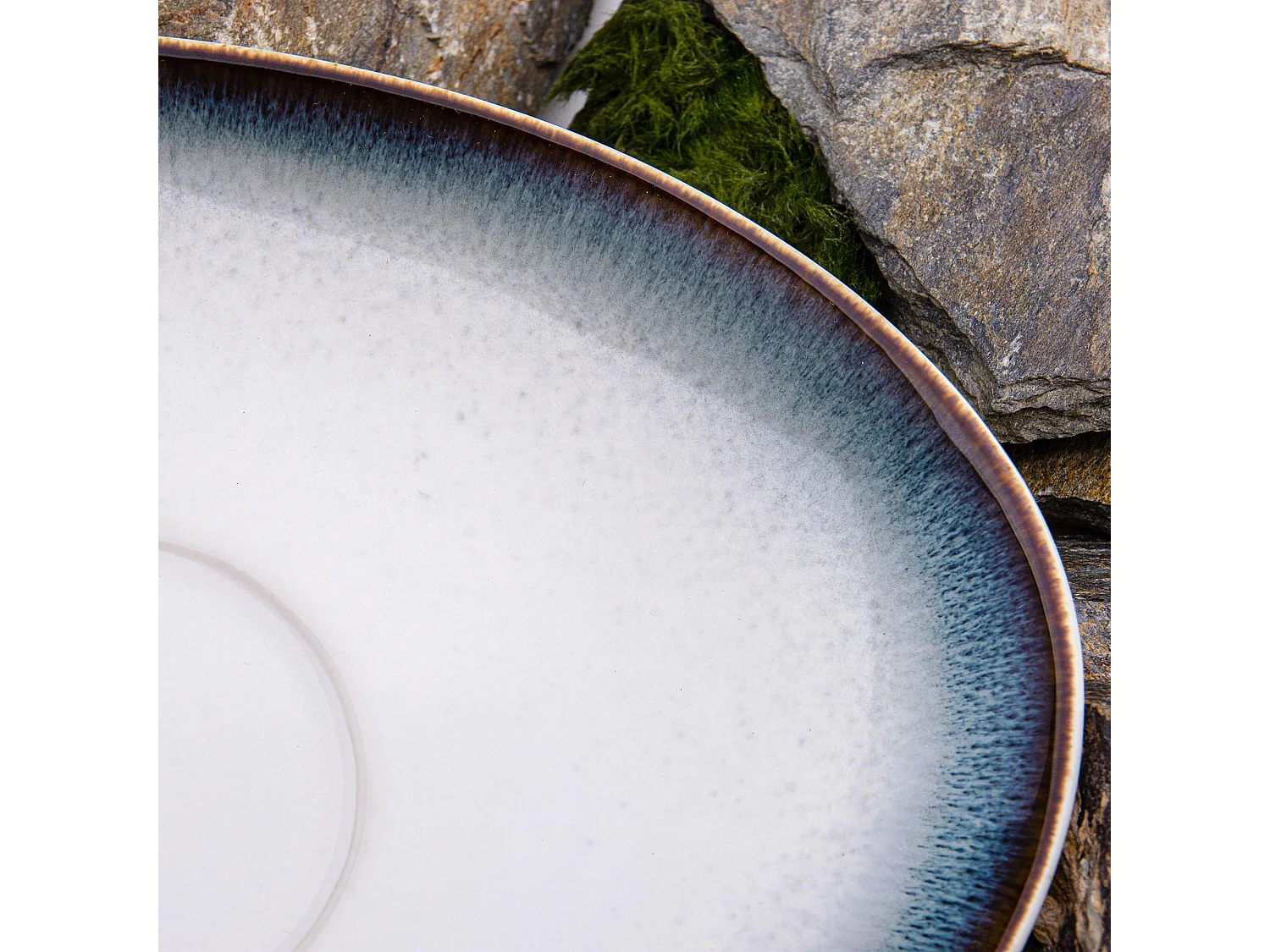 Kaffeeservice (12-tlg) - 6 Personen - Porzellan - marineblue - TIME DIM