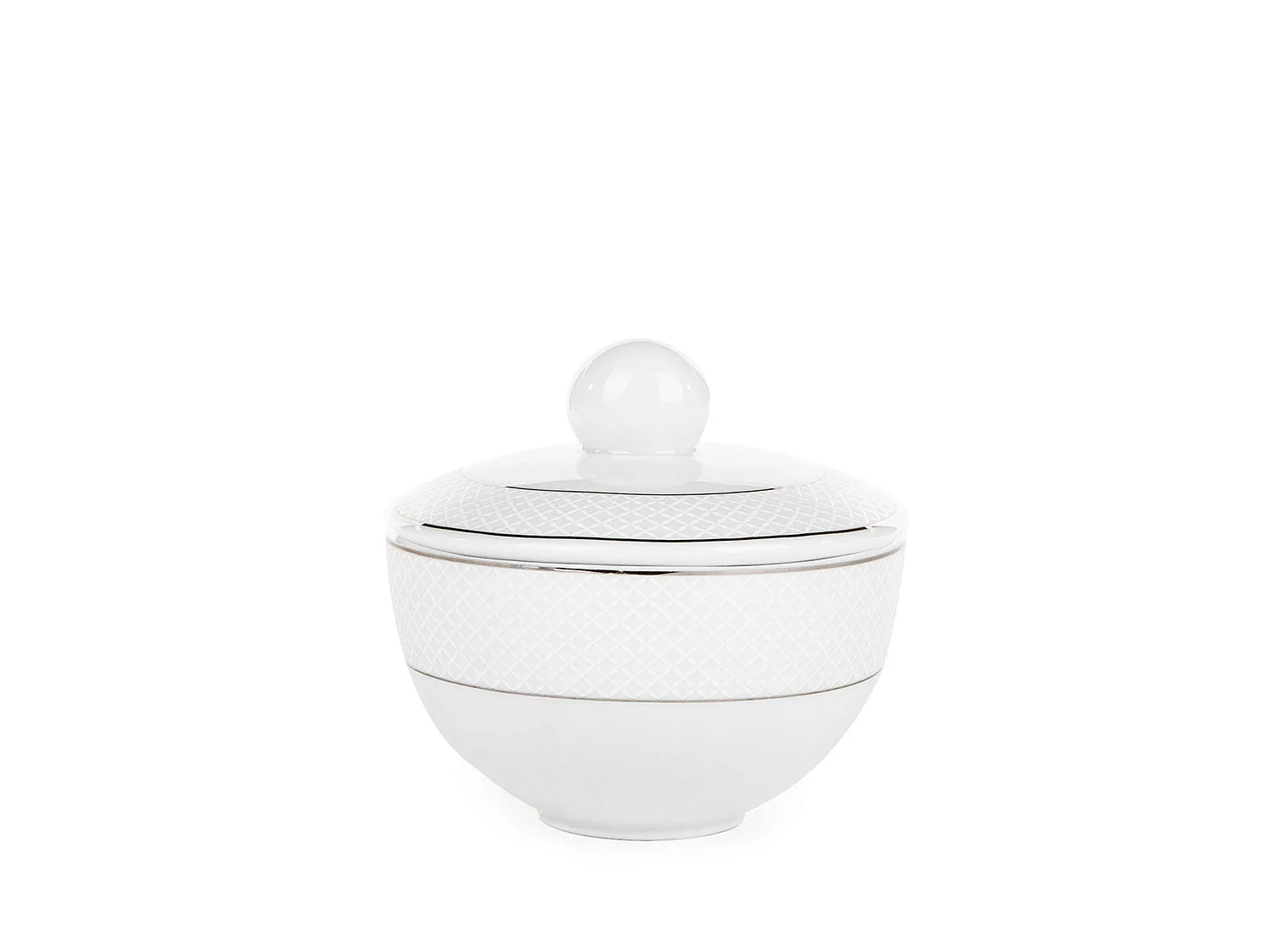 Tassenset 6 Pers. (12 Artikel) - Porzellan - Weiß - AMELIA