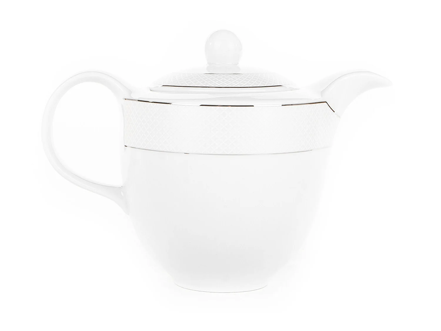 Tassenset 6 Pers. (12 Artikel) - Porzellan - Weiß - AMELIA