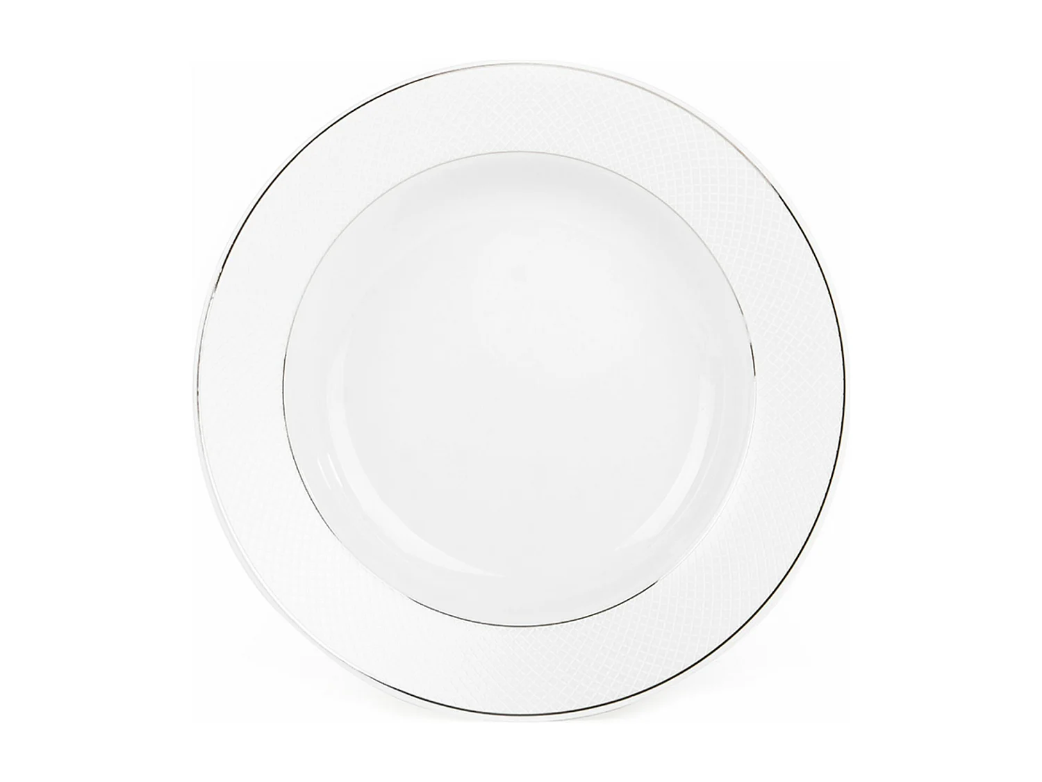 Tafelservice für 6 Personen (25-tlg.) - Porzellan -Weiß - AMELIA