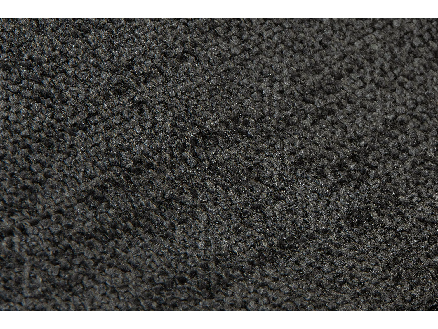 Ohrensessel Massivholzbeine schwarz - grau - MILES