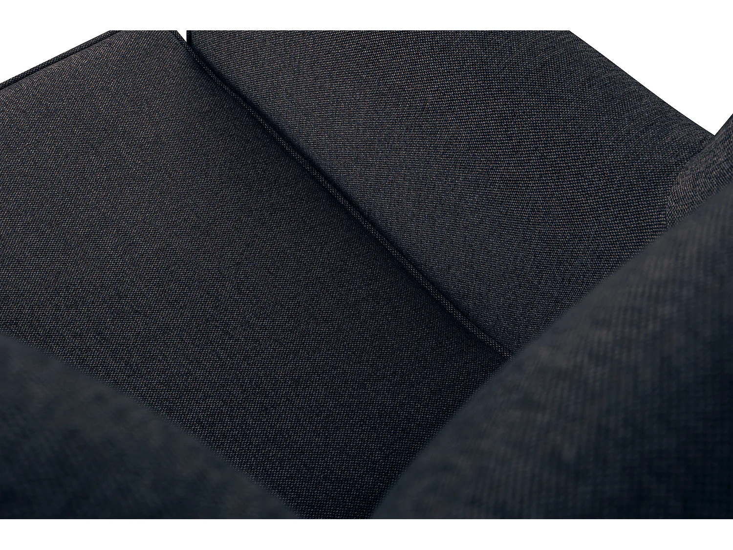 Ohrensessel Massivholzbeine schwarz -  marine - MILES