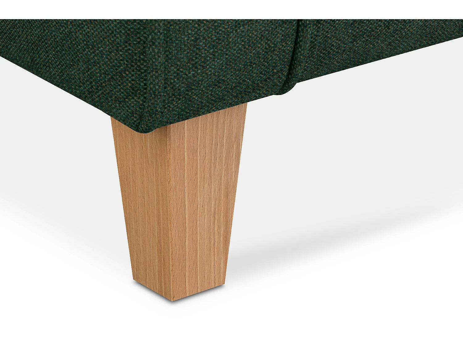 OhrensesselMassivholzbeine buche -  meeresgrün - MILES