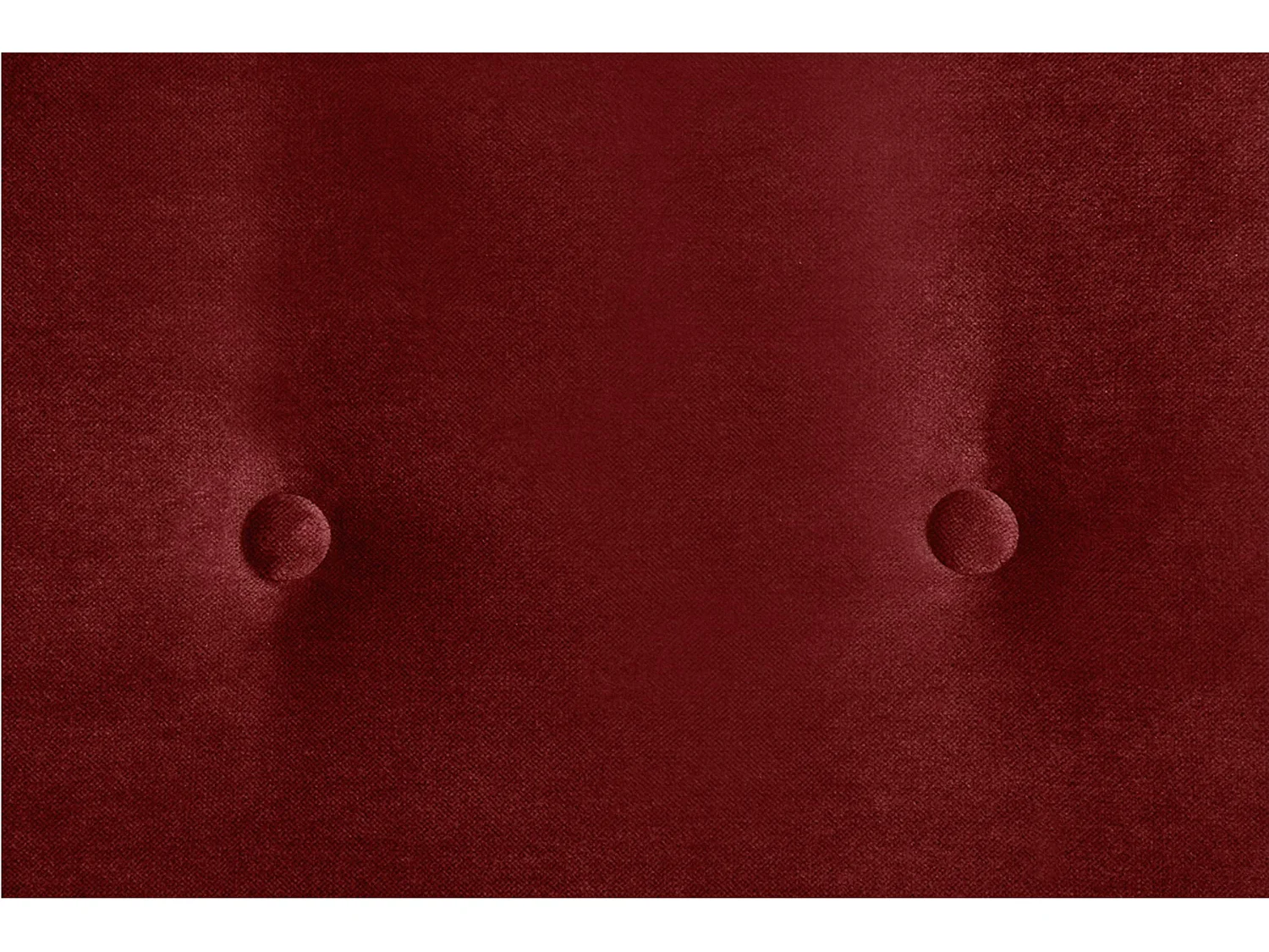 Sessel mit Velours-Bezug - Rot - TERSO