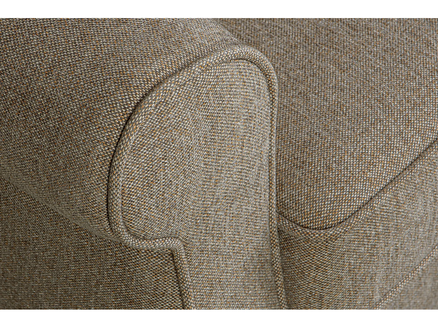 Ohrensessel Massivholzbeine buche - hellbraun - MILES