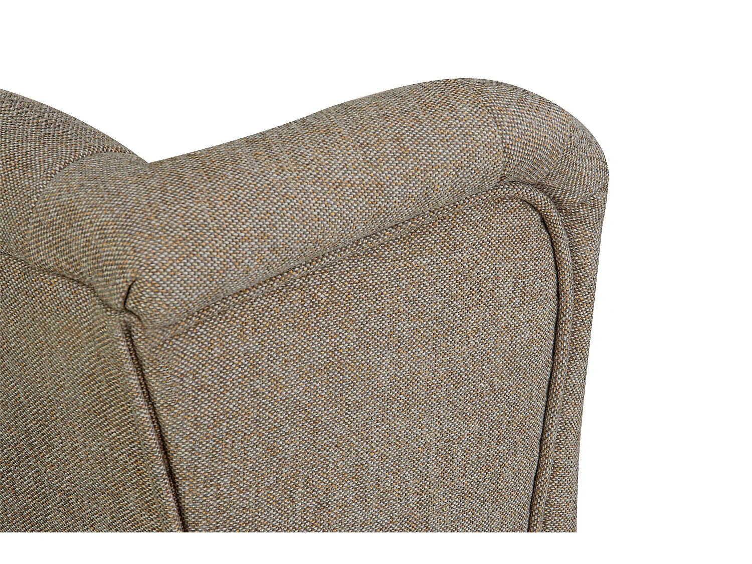 Ohrensessel Massivholzbeine buche - hellbraun - MILES