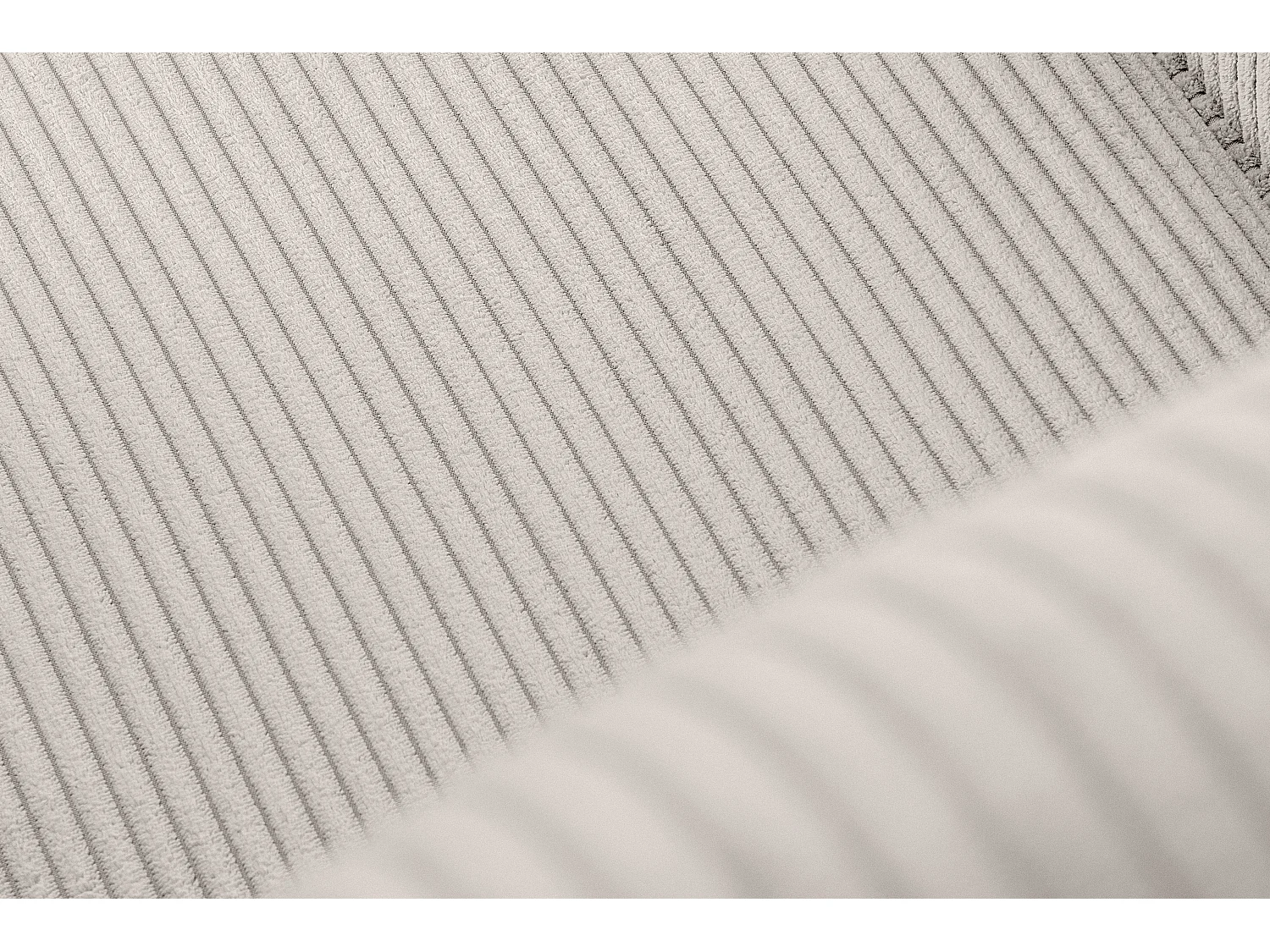 Ohrensessel Kord-Bezug Petfriendly - beige - MILES