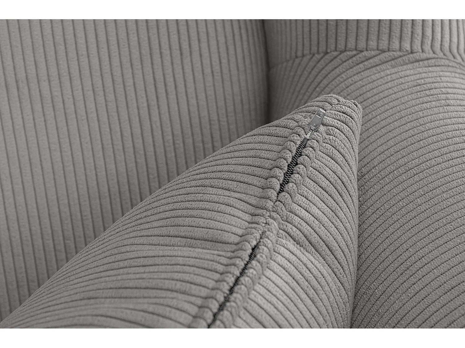 Klassischer Ohrensessel - grau - STRALIS