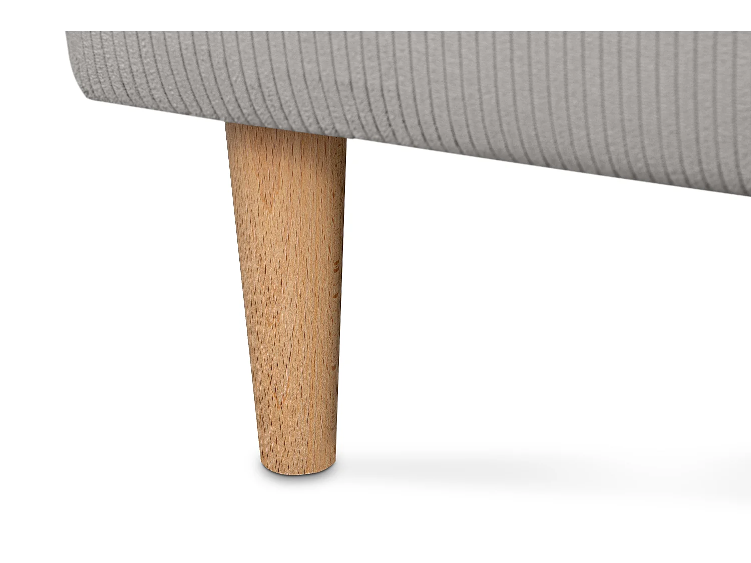 Klassischer Ohrensessel - grau - STRALIS