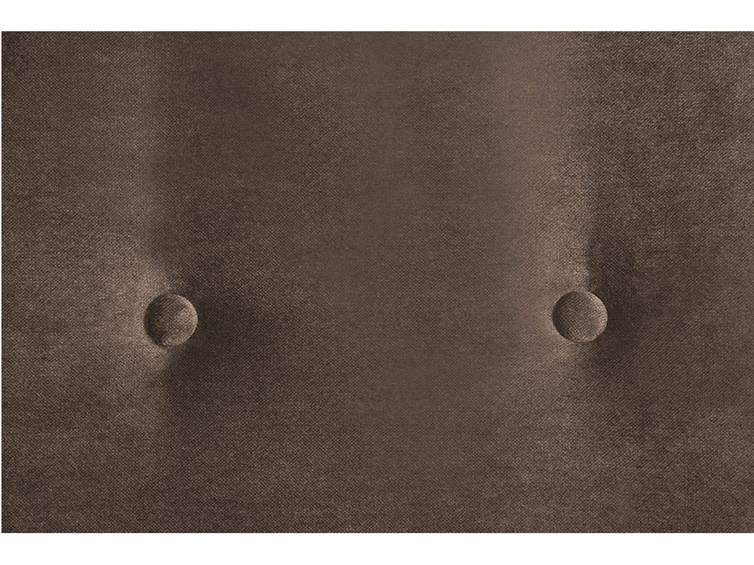 Sessel mit Velours-Bezug - Braun - TERSO