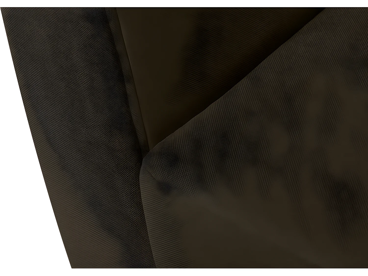 Skandinavischer Sessel - Massivholz-Beine - braun - TAGIO