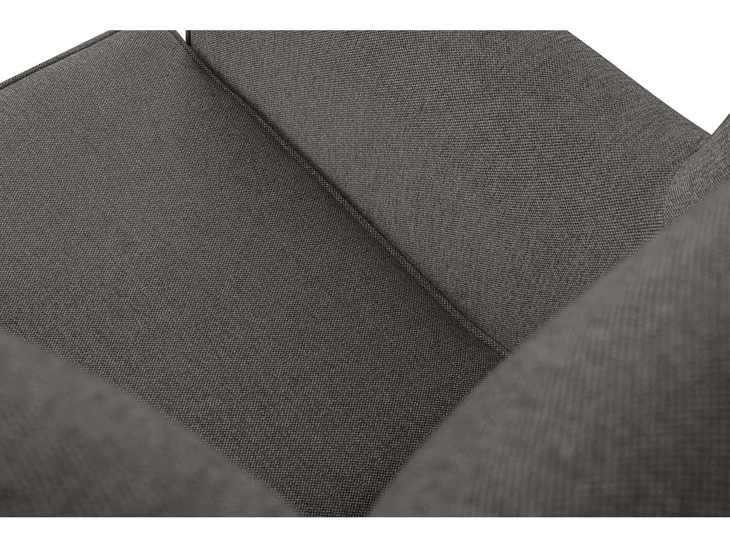 Ohrensessel Massivholzbeine - grau/buchenfarben - MILES