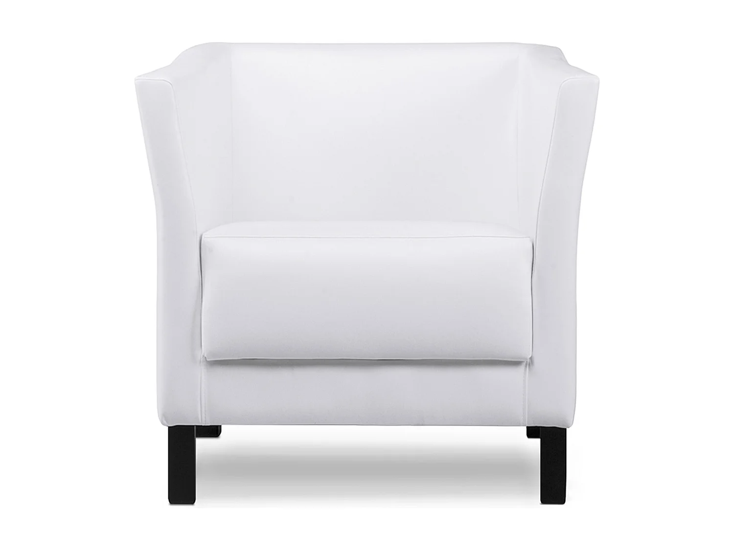 Moderner Sessel aus Kunstleder - weiß - ESPECTO