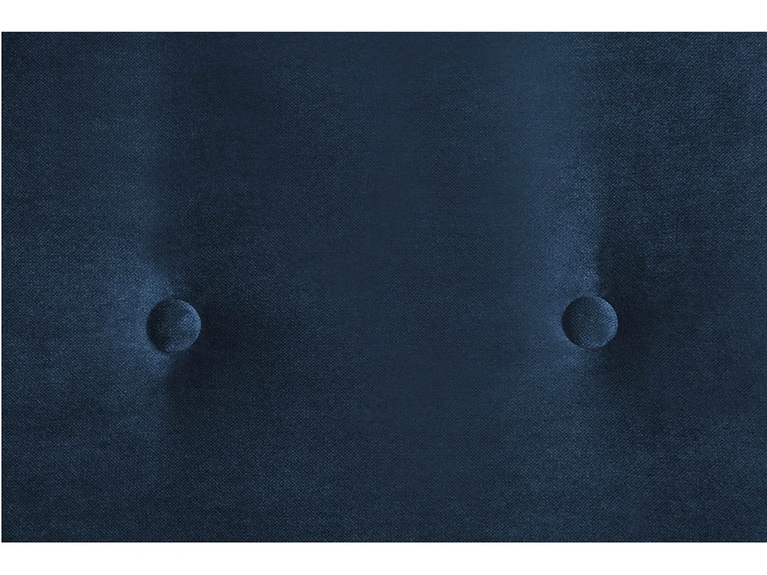 Sessel mit Velours-Bezug - Dunkelblau - TERSO